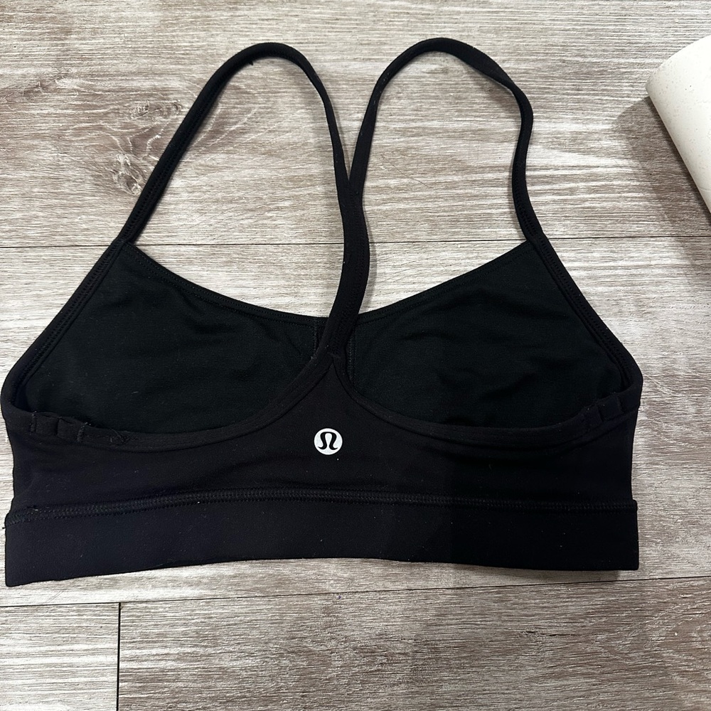 Lululemon Black Racerback Sports Bra